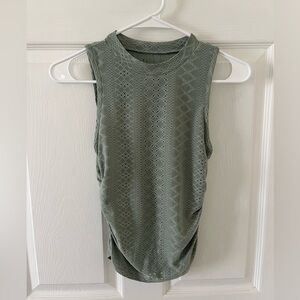 Light Green Sleeveless  Top